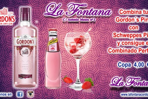 GORDON`S PINK Y SCHWEPPES PINK -ENERO 2019-