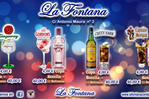 OFERTAS COPAS Y BOTELLAS -ENERO 2019-