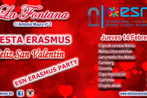FIESTA ERASMUS-JUEVES 14 FEBRERO 2019-