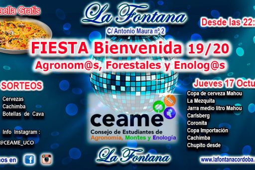 FIESTA CEAME -JUEVES 17 OCT 2019-