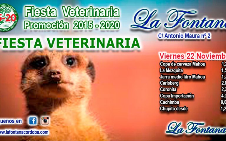 FIESTA VETERINARIA -22 NOV 2019-