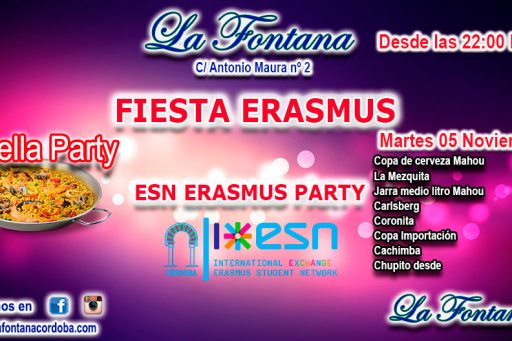 FIESTA ERASMUS -11 NOV 2019-
