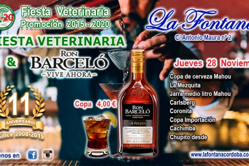 FIESTA VETERINARIA RON BARCELO -28 NOV 2019-