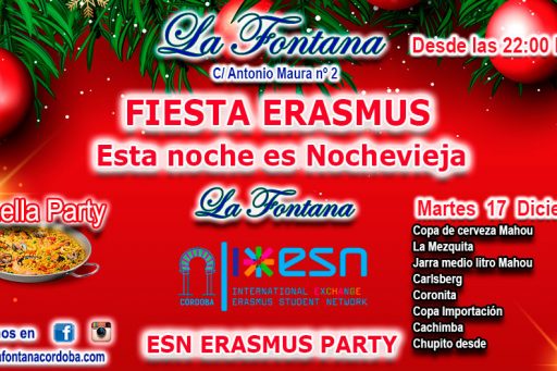 FIESTA ERASMUS -17 DIC 2019-