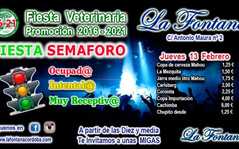 FIESTA VETERINARIA -20 FEBRERO 2020-